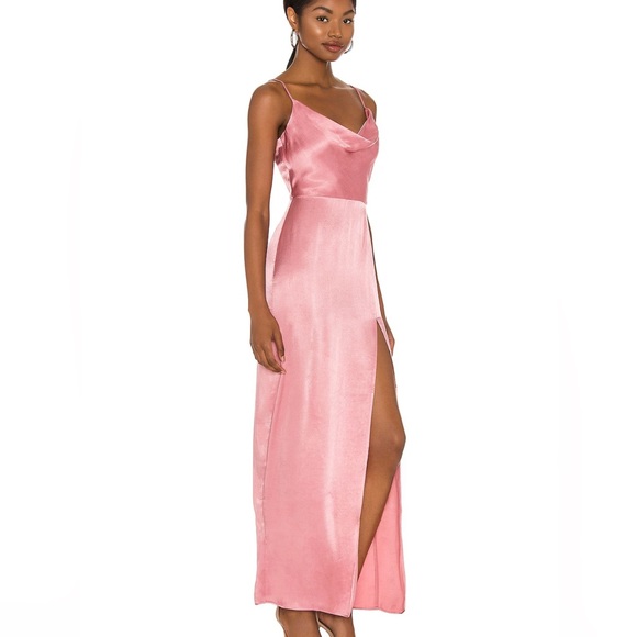 NBD Lila Gown in Mauve Pink, size small - Picture 2 of 3